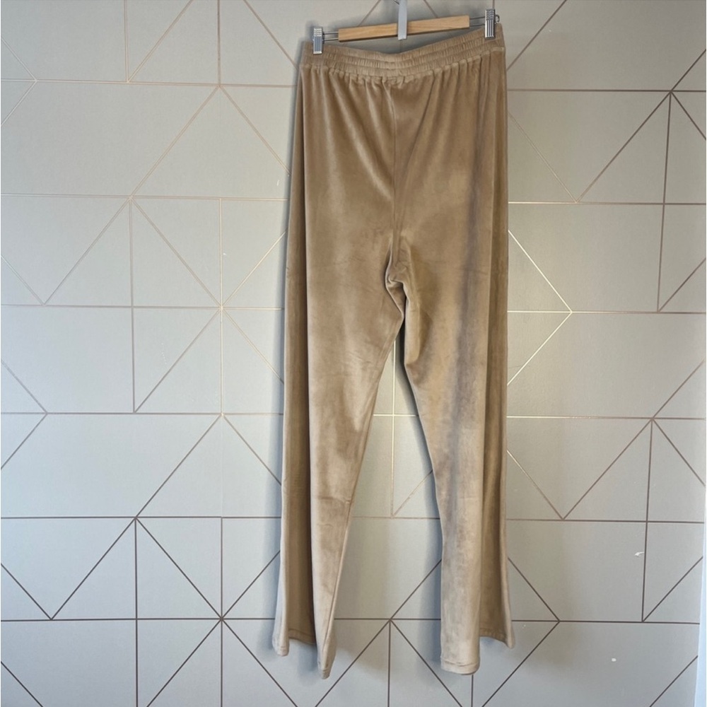 SKIMS Velour High Rise Wide Leg Pant. Honey. Size XL EUC. - Picture 5 of 7